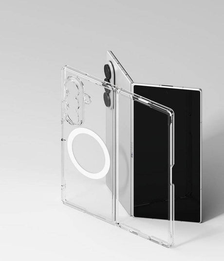 Magsafe Калъф за Samsung Z Fold 8 Ultra, Ringke Fusion Case, Прозрачен (6)