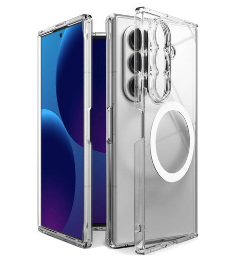 Magsafe Калъф за Samsung Z Fold 8 Ultra, Ringke Fusion Case, Прозрачен (3)