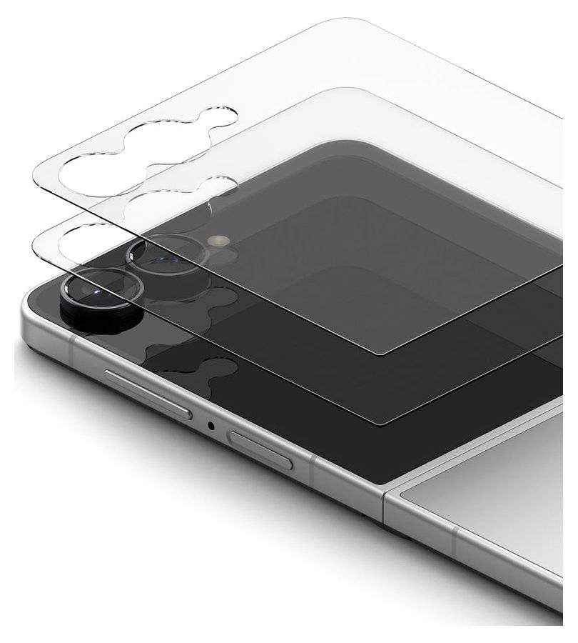 Стъклен Протектор за Samsung Z Flip 7, Ringke Glass Pro 2бр., Прозрачен (3)