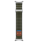 Текстилна Каишка за Samsung Watch Ultra 1/2 47mm, Spigen WBF0 Band, Зелен (10)