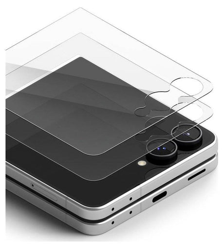 Стъклен Протектор за Samsung Z Flip 7, Ringke Glass Pro 2бр., Прозрачен (2)
