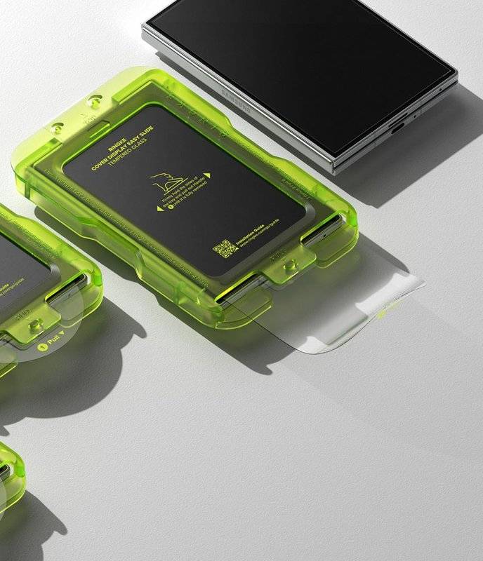 Стъклен Протектор за Samsung Z Fold 8, Ringke Easy Slide Glass 2бр., Прозрачен (4)