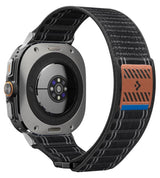 Текстилна Каишка за Samsung Watch Ultra 1/2 47mm, Spigen WBF0 Band, Черен (7)