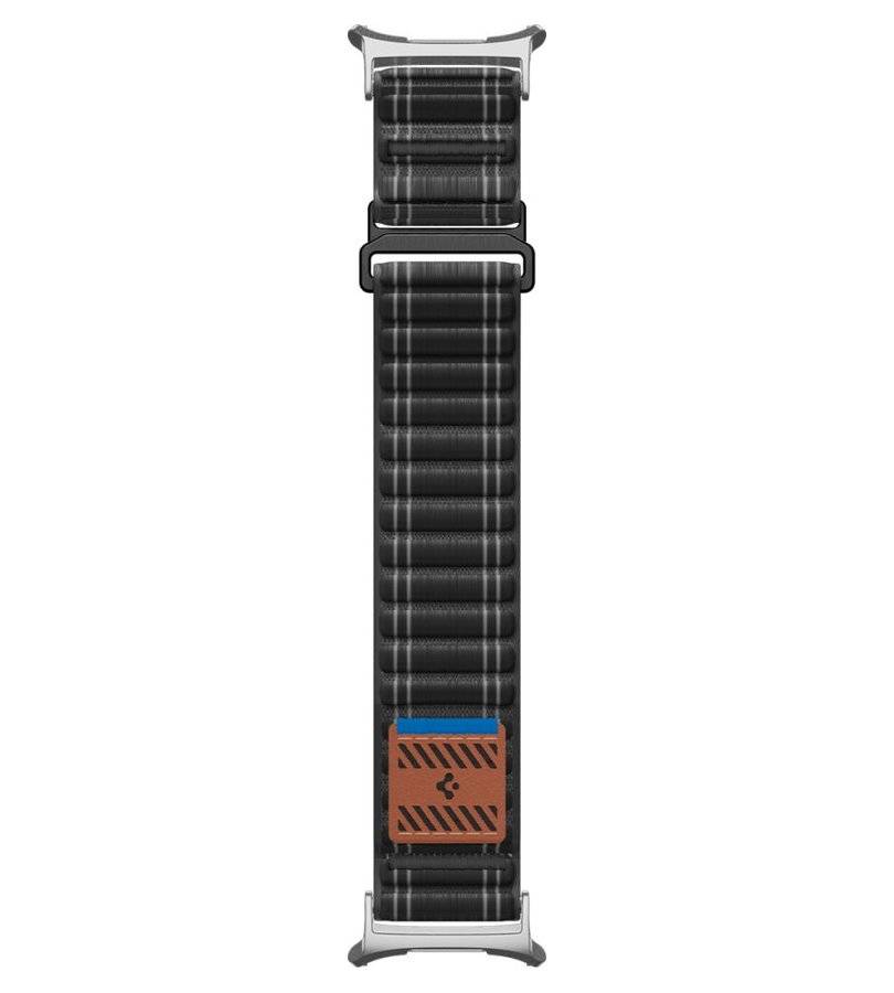 Текстилна Каишка за Samsung Watch Ultra 1/2 47mm, Spigen WBF0 Band, Черен (10)