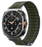 Текстилна Каишка за Samsung Watch Ultra 1/2 47mm, Spigen WBF0 Band, Зелен