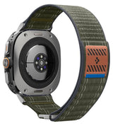 Текстилна Каишка за Samsung Watch Ultra 1/2 47mm, Spigen WBF0 Band, Зелен (7)