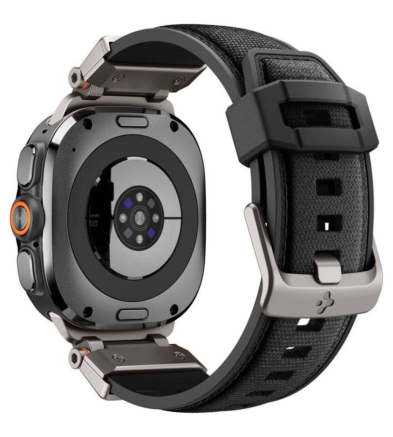Каишка за Samsung Watch Ultra 1/2 47mm, Spigen Durapro Armor Band, Черен (2)