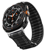 Текстилна Каишка за Samsung Watch Ultra 1/2 47mm, Spigen WBF0 Band, Черен (2)