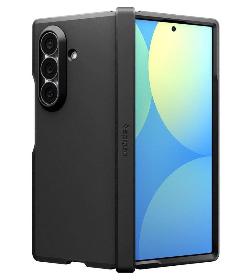Magsafe Калъф с Предпазител за Samsung Z Fold 7, Spigen Tough Armor Pro Case, Черен