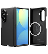 Magsafe Калъф с Предпазител за Samsung Z Fold 7, Spigen Tough Armor Pro Case, Черен (7)