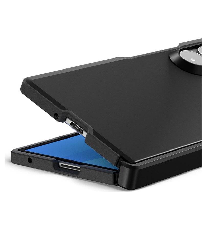 Magsafe Калъф с Предпазител за Samsung Z Fold 7, Spigen Tough Armor Pro Case, Черен (5)