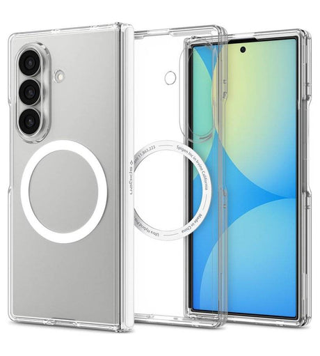 Magsafe Калъф за Samsung Z Fold 8 Ultra, Spigen Ultra Hybrid Pro Case, Прозрачен (2)