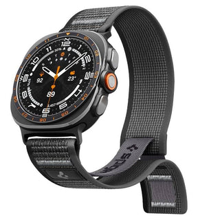 Текстилна Каишка за Samsung Watch Ultra 1/2 47mm, Spigen Athlex Air Band, Черен