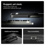 Magsafe Калъф с Предпазител за Samsung Z Fold 7, Spigen Tough Armor Pro Case, Черен (8)