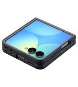 Magsafe Калъф за Samsung Z Flip 8, Spigen Nano Pop Case Sesame, Тъмно Сив (3)