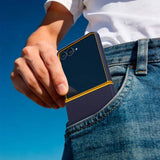 Magsafe Kалъф за Samsung Z Flip 8, Spigen Nano Pop Case, Син (5)