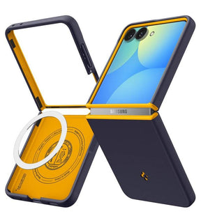 Magsafe Kалъф за Samsung Z Flip 8, Spigen Nano Pop Case, Син