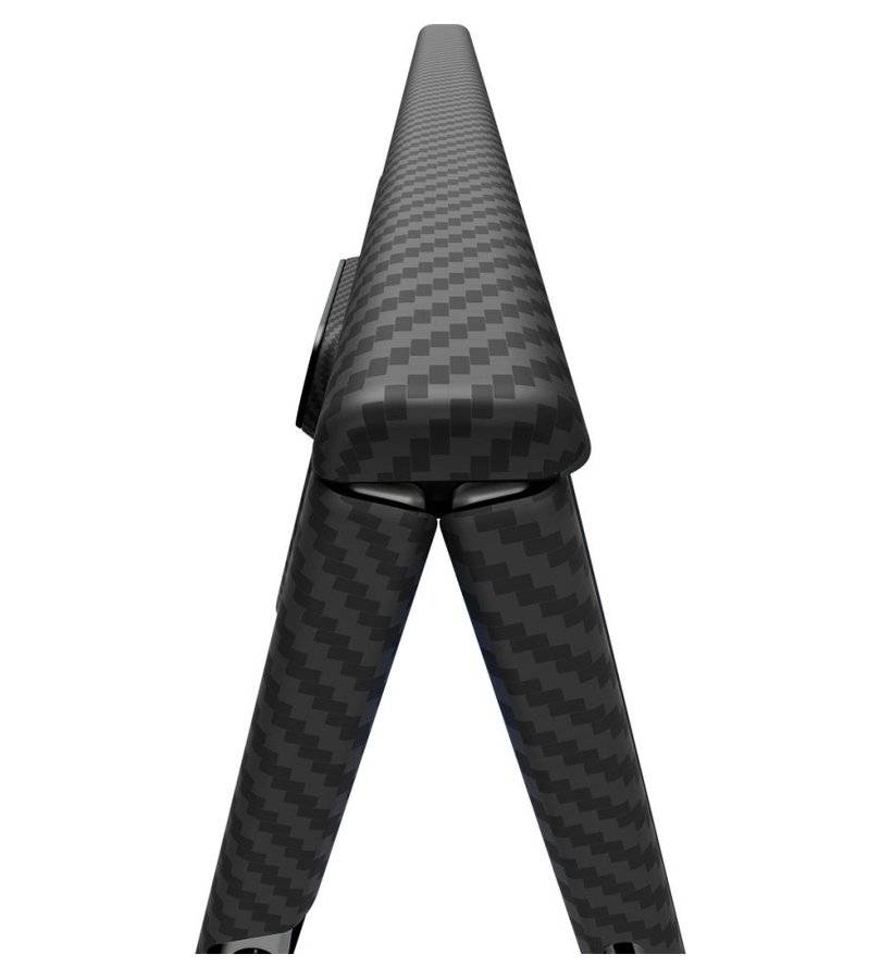 Magsafe Карбонов Калъф за Samsung Z Fold 8 Ultra, Spigen Airskin Aramid Case, Черен (4)