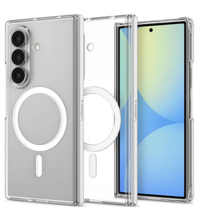 Magsafe Тънък Калъф за Samsung Z Fold 8 Ultra, Spigen AirSkin Zero Case, Прозрачен