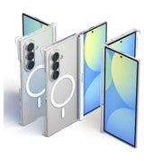 Magsafe Тънък Калъф за Samsung Z Fold 8 Ultra, Spigen AirSkin Zero Case, Прозрачен (3)