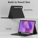 Калъф с Клавиатура за Lenovo Idea Tab Pro/ MT 12.7 TB-373, Tech-Protect SC Pen Keyboard Case, Черен (5)