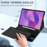 Калъф с Клавиатура за Lenovo Idea Tab Plus 12.1 TB-361, Tech-Protect SC Pen Keyboard Case, Черен (7)