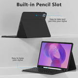 Калъф с Клавиатура за Lenovo Idea Tab Plus 12.1 TB-361, Tech-Protect SC Pen Keyboard Case, Черен (4)