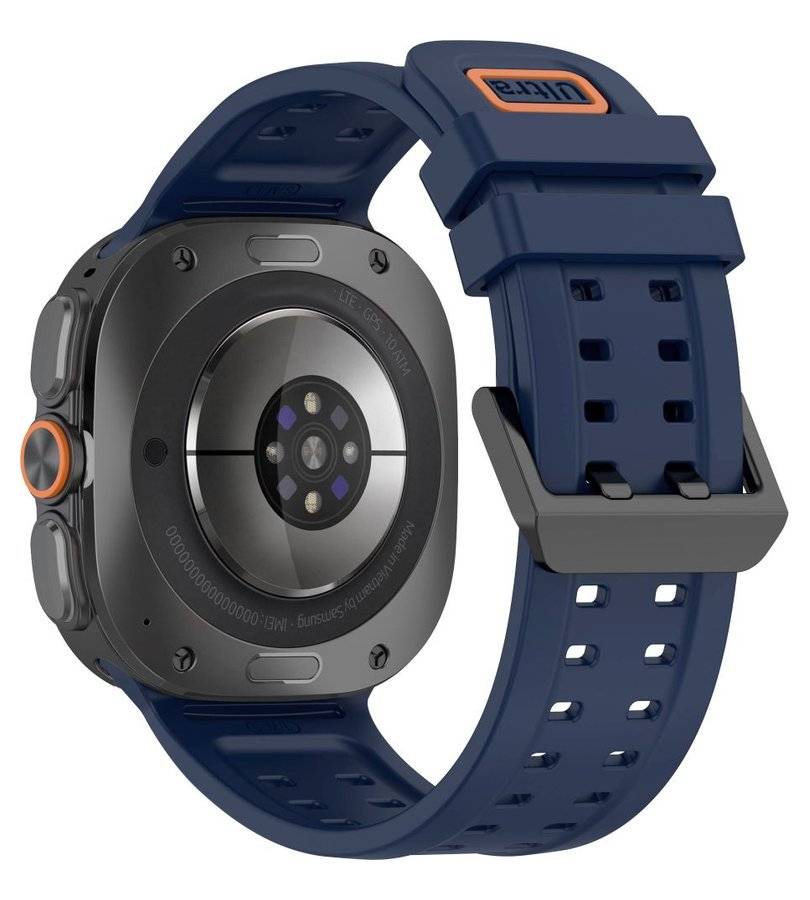Силиконова Каишка за Samsung Watch Ultra 1/2 47mm, Tech-Protect Silicone Air Band, Тъмно Син (2)