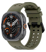 Силиконова Каишка за Samsung Watch Ultra 1/2 47mm, Tech-Protect Silicone Air Band, Зелен