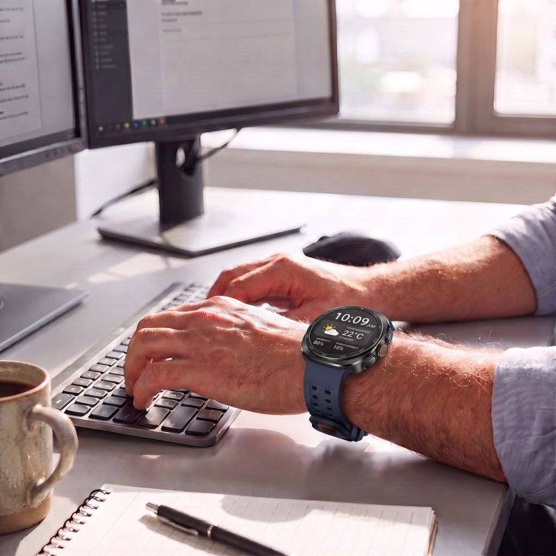 Силиконова Каишка за Samsung Watch Ultra 1/2 47mm, Tech-Protect Silicone Air Band, Тъмно Син (3)