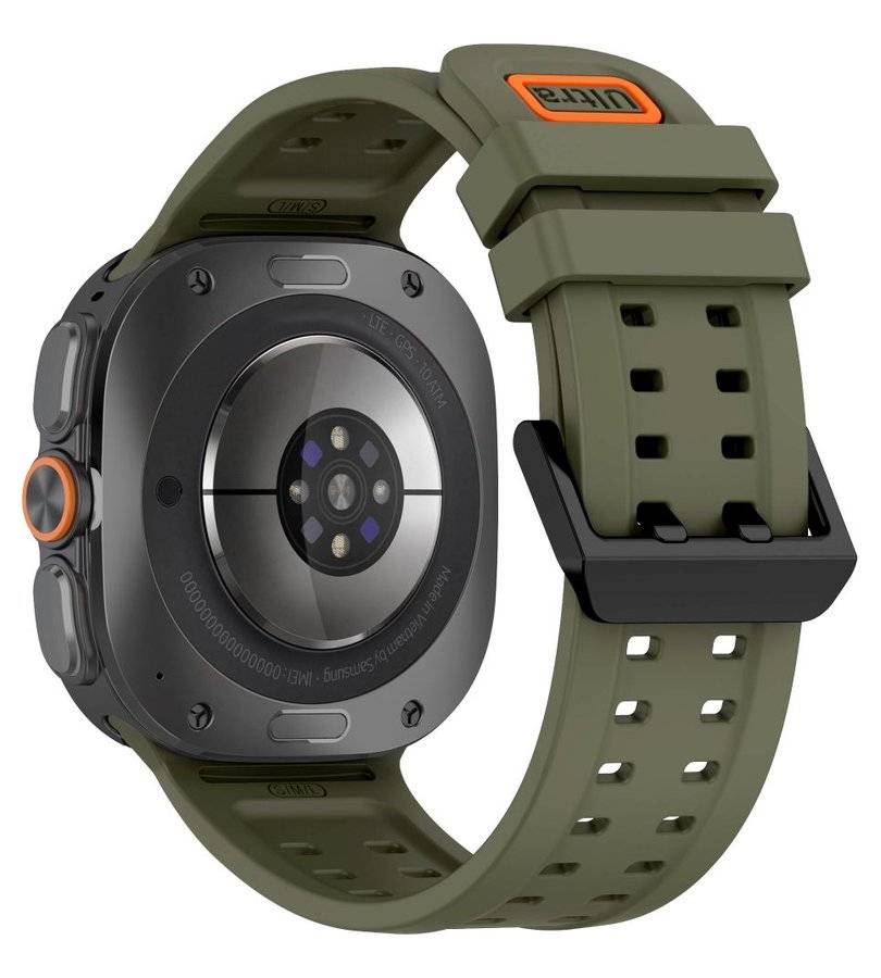 Силиконова Каишка за Samsung Watch Ultra 1/2 47mm, Tech-Protect Silicone Air Band, Зелен (2)