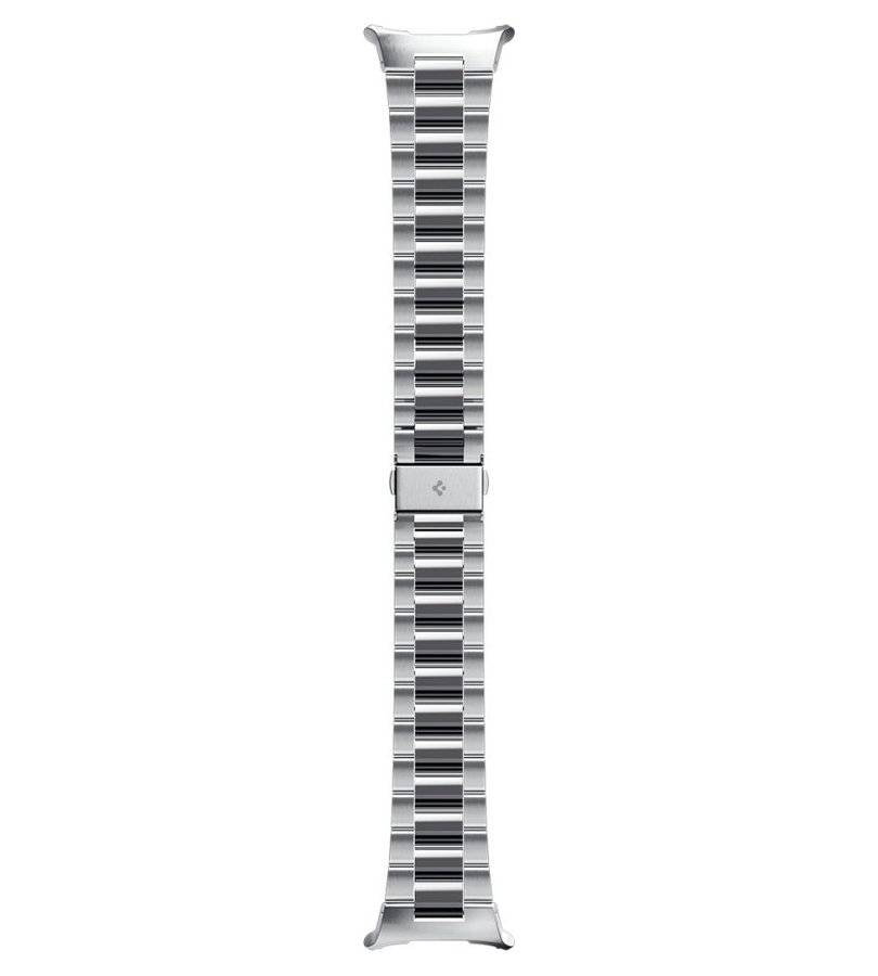 Метална Каишка за Samsung Watch Ultra 1/2 47mm, Spigen Modern Fit Band, Сребрист (7)