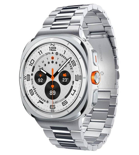 Метална Каишка за Samsung Watch Ultra 1/2 47mm, Spigen Modern Fit Band, Сребрист