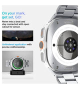 Метална Каишка за Samsung Watch Ultra 1/2 47mm, Spigen Modern Fit Band, Сребрист (12)