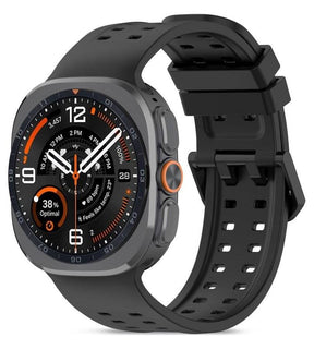 Силиконова Каишка за Samsung Watch Ultra 1/2 47mm, Tech-Protect Silicone Air Band, Черен