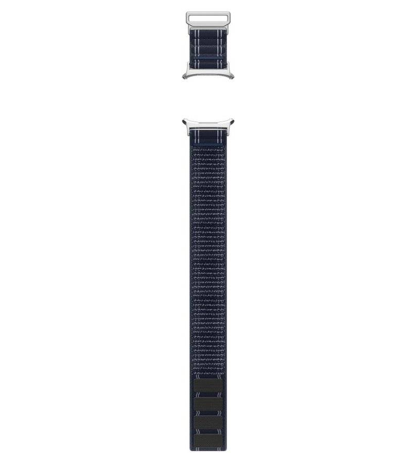 Текстилна Каишка за Samsung Watch Ultra 1/2 47mm, Spigen WBF0 Band, Тъмносин (6)