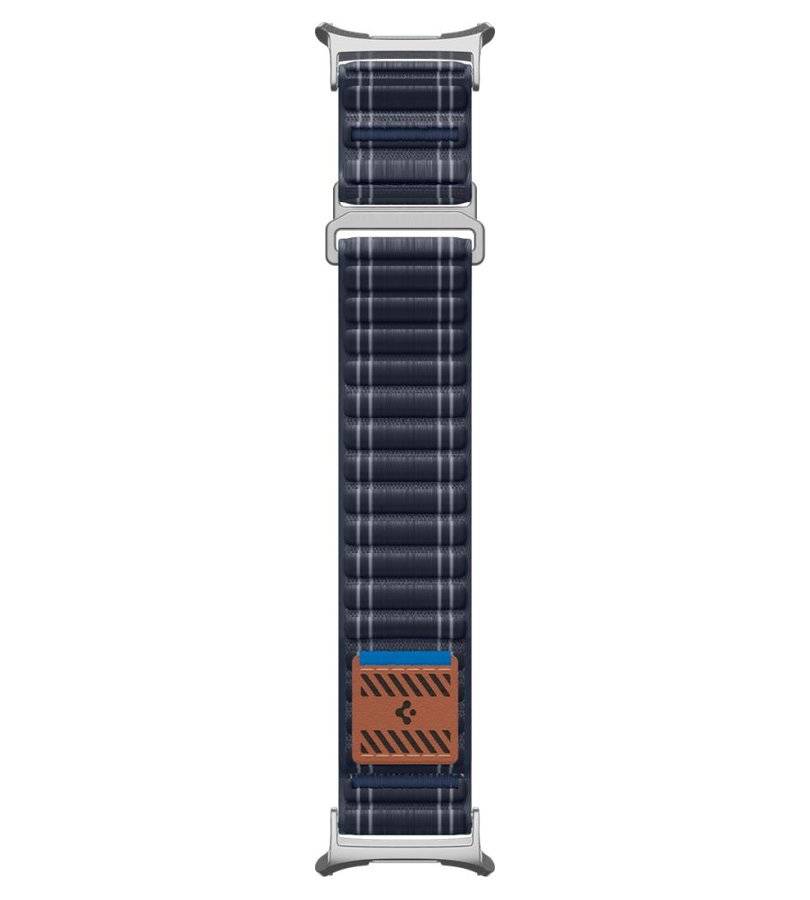 Текстилна Каишка за Samsung Watch Ultra 1/2 47mm, Spigen WBF0 Band, Тъмносин (12)