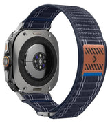 Текстилна Каишка за Samsung Watch Ultra 1/2 47mm, Spigen WBF0 Band, Тъмносин (9)