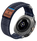Текстилна Каишка за Samsung Watch Ultra 1/2 47mm, Spigen WBF0 Band, Тъмносин (10)