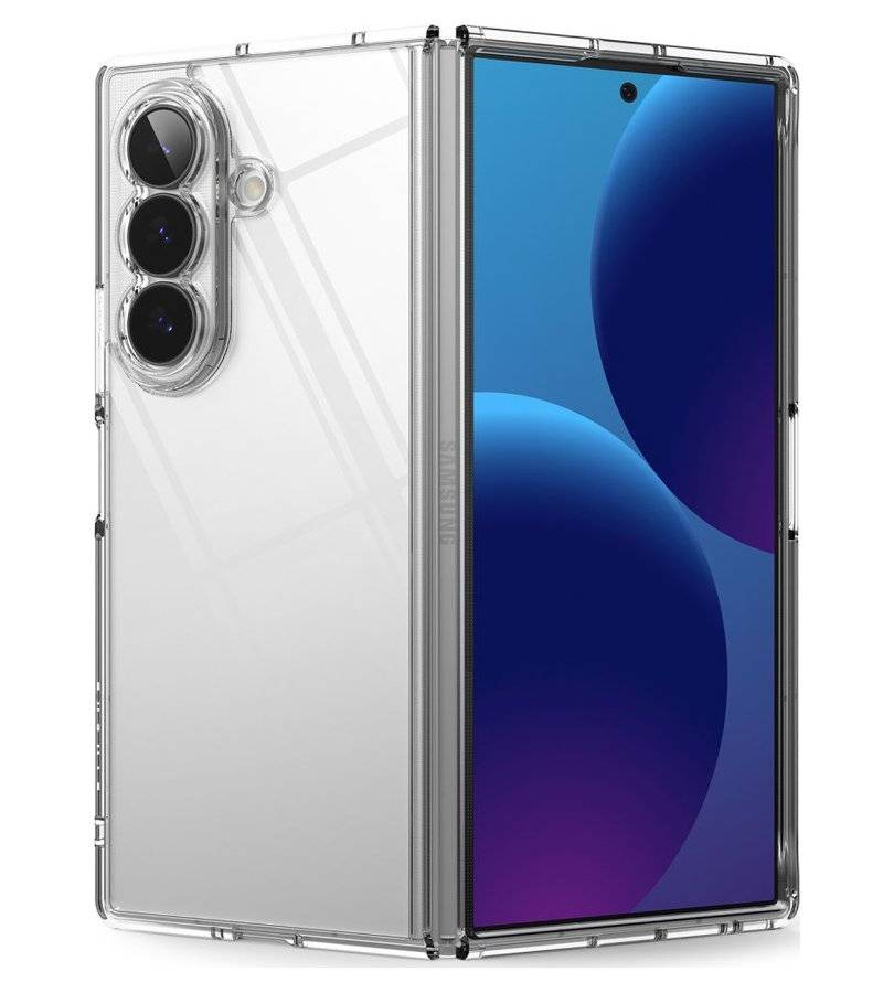 Противоударен Хибриден Калъф за Samsung A57, Ringke Fusion Case, Прозрачен (2)