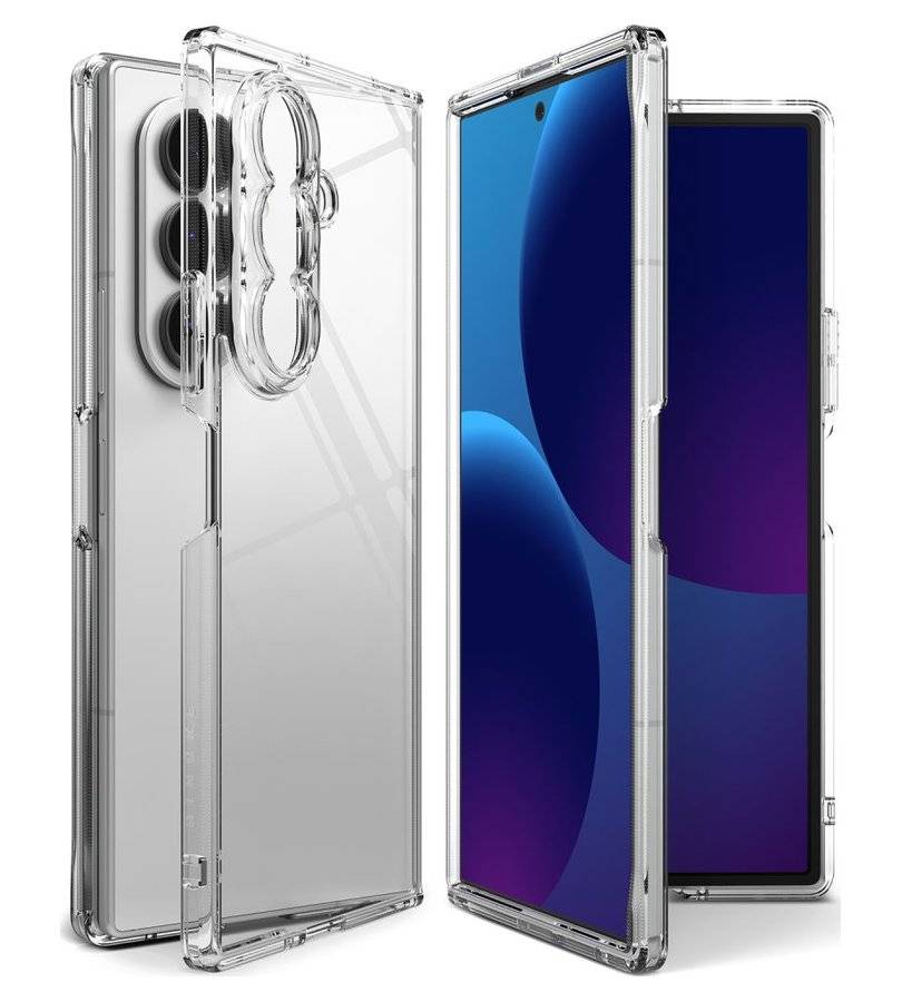 Противоударен Хибриден Калъф за Samsung A57, Ringke Fusion Case, Прозрачен
