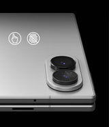 Протектор за Камера за Samsung Fold 8, Ringke Cam Lens Frame Glass 2бр., Черен (7)