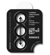 Протектор за Камера за Samsung Fold 8 Ultra, Ringke Cam Lens Frame Glass 2бр., Черен (4)