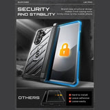 Противоударен Калъф за Samsung Z Fold 7, Supcase Unicorn Beetle Pro Case, Черен (9)