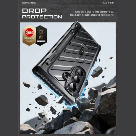 Противоударен Калъф за Samsung Z Fold 7, Supcase Unicorn Beetle Pro Case, Черен (7)