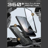 Противоударен Калъф за Samsung Z Fold 7, Supcase Unicorn Beetle Pro Case, Черен (4)