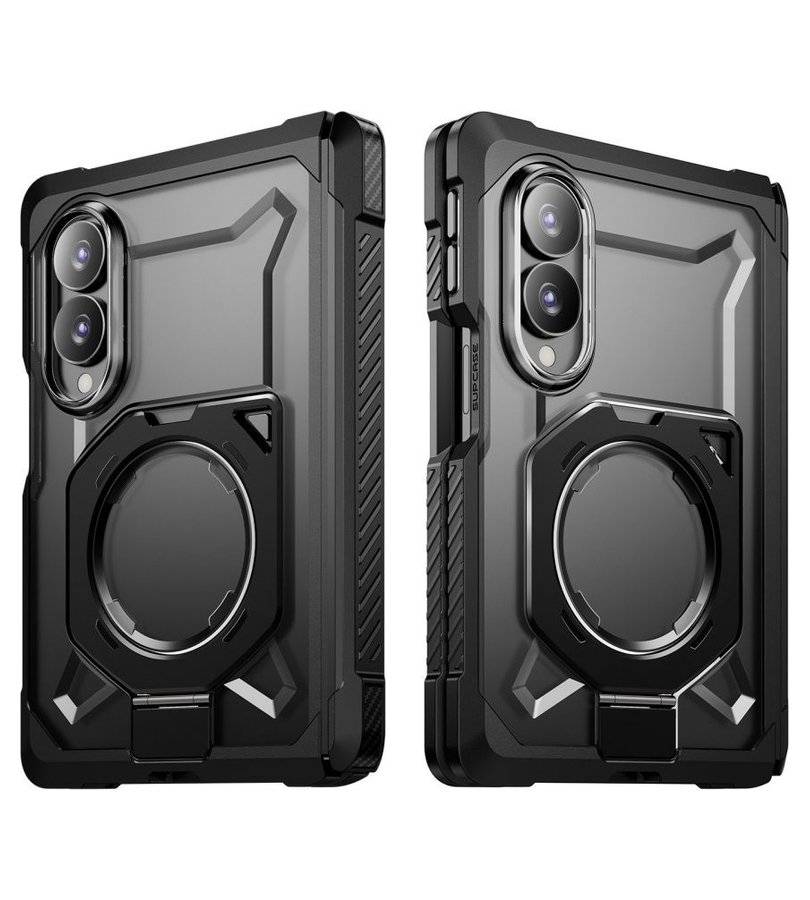 Magsafe Противоударен Калъф за Samsung Z Fold 8, Supcase UB Grip Mag Case, Черен (3)