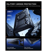 Magsafe Противоударен Калъф за Samsung Z Fold 8, Supcase UB Grip Mag Case, Черен (5)
