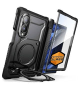 Magsafe Противоударен Калъф за Samsung Z Fold 8, Supcase UB Grip Mag Case, Черен