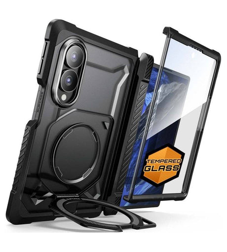 Magsafe Противоударен Калъф за Samsung Z Fold 8, Supcase UB Grip Mag Case, Черен